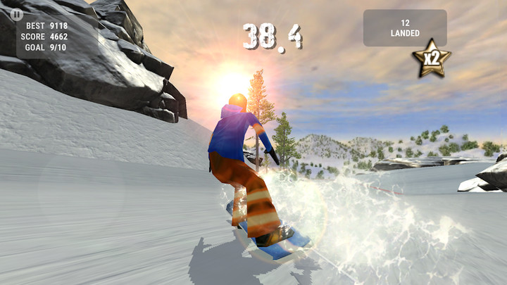 Crazy Snowboard<span>(Unlimited Money)</span> screenshot image 1_Popularmodapk.com