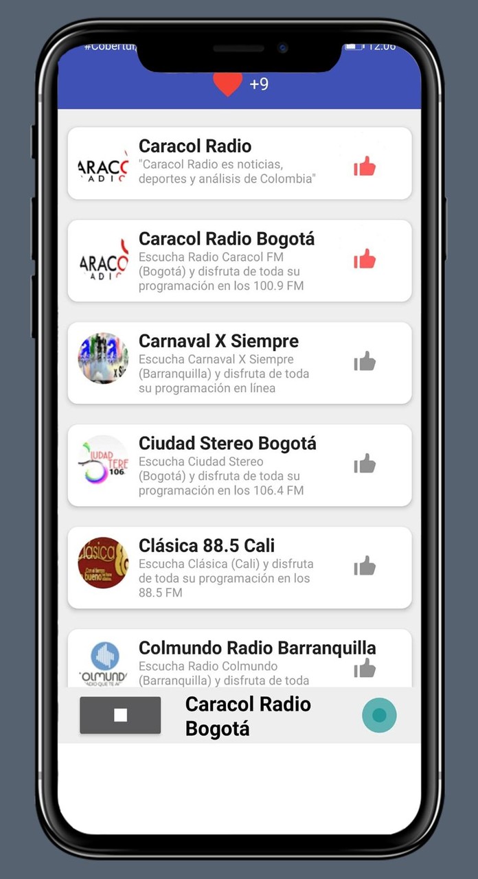 Radios de Colombia en vivo screenshot image 9_Popularmodapk.com