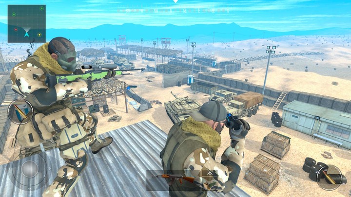 Squad Fire Gun Games Offline screenshot image 1_Popularmodapk.com
