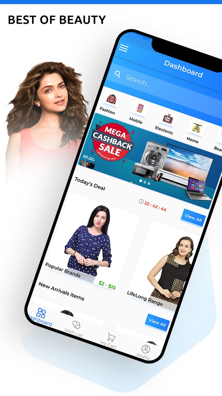 Flutter E-Commerce UI Template screenshot image 1_Popularmodapk.com