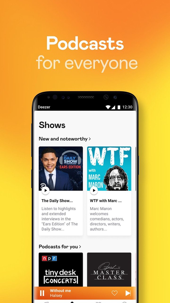 Deezer Music Player<span>(Unlocked)</span> screenshot image 6_Popularmodapk.com