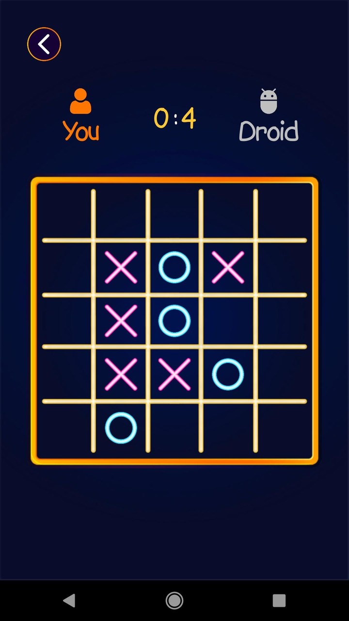 Tic Tac Toe Glow & 2048 Puzzle screenshot image 2_Popularmodapk.com