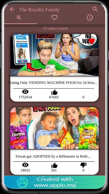 The Royalty Family videos screenshot image 1_Popularmodapk.com