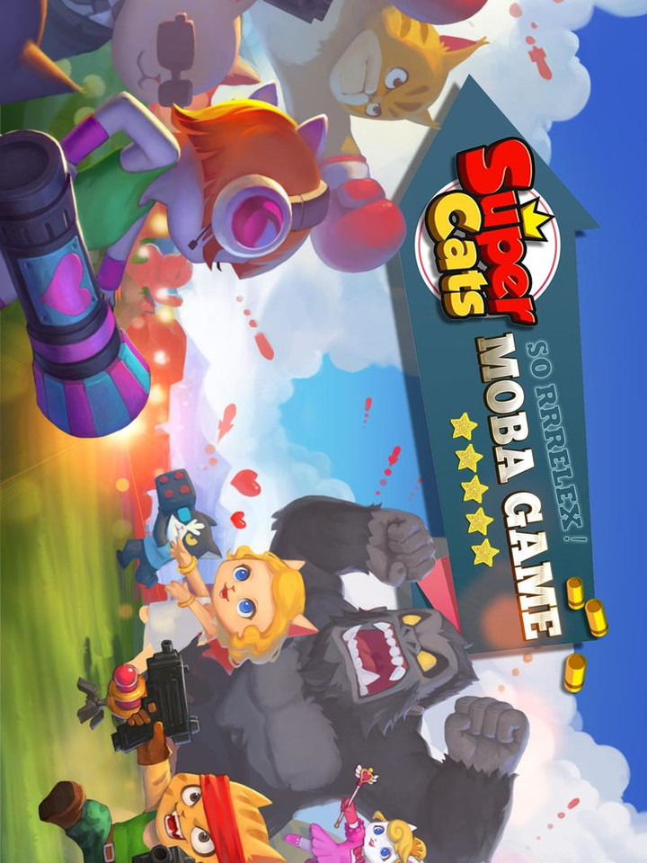 SuperCats(Enemy Cant Attack) screenshot image 1_Popularmodapk.com