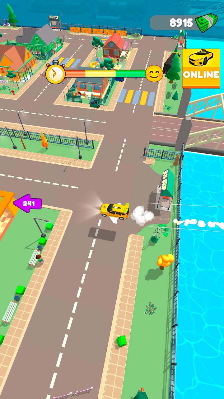 Taxi Business Idle screenshot image 4_Popularmodapk.com