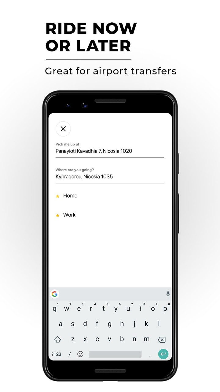 CABCY: your taxi app in Cyprus screenshot image 2_Popularmodapk.com
