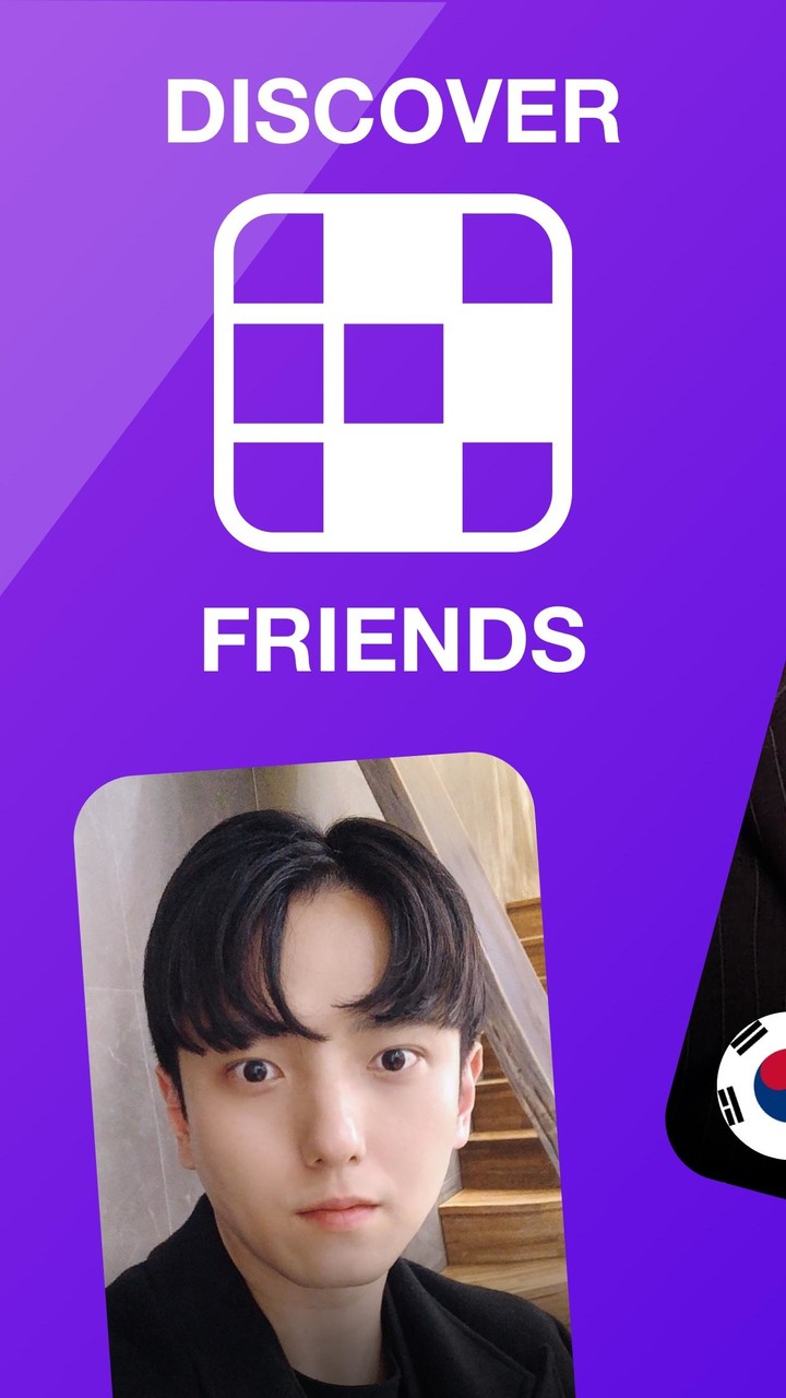 KIMXY - Make Korean Friends screenshot image 1_Popularmodapk.com