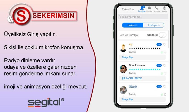 SekerimSin -  Sesli Sohbet screenshot image 9_Popularmodapk.com