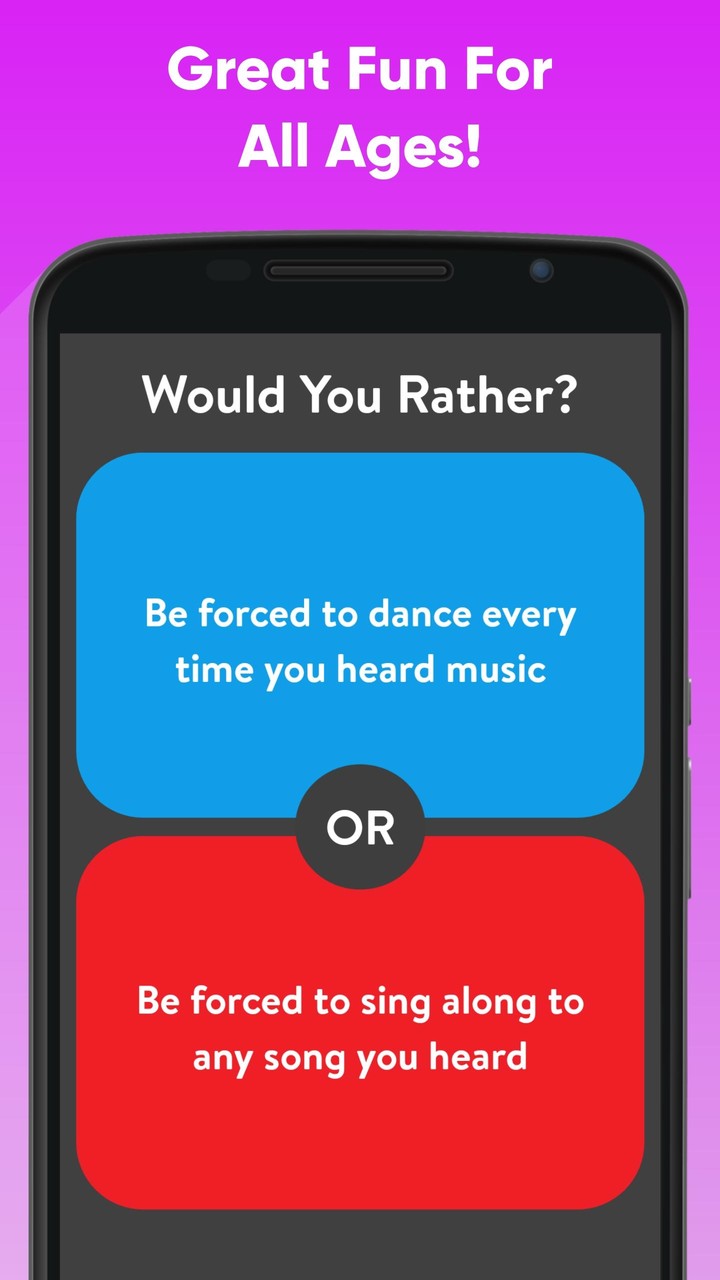Would You Rather Choose? - Party Game screenshot image 3_Popularmodapk.com