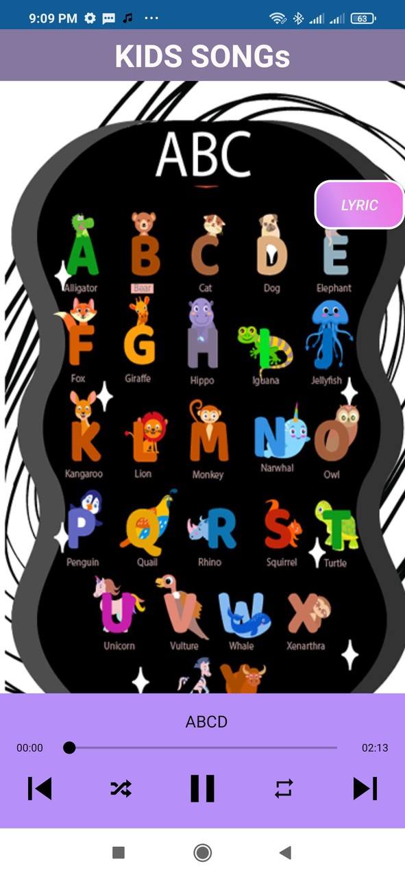 Kids Songs English Offline screenshot image 5_Popularmodapk.com