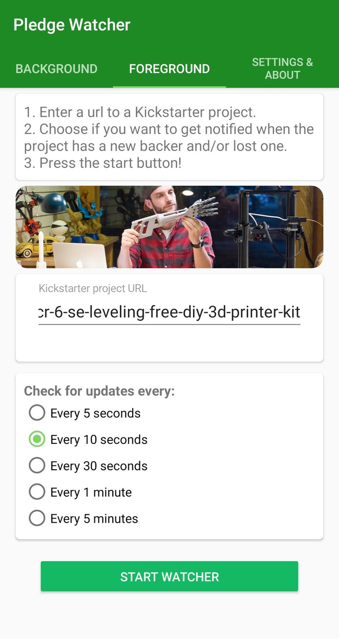 Pledge Watcher for Kickstarter screenshot image 7_Popularmodapk.com