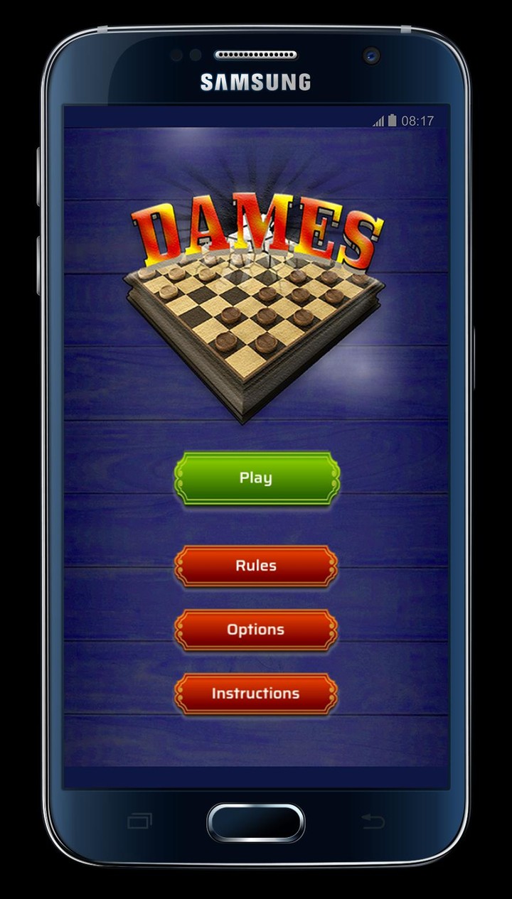 Dames - Checkers Offline Game screenshot image 1_Popularmodapk.com