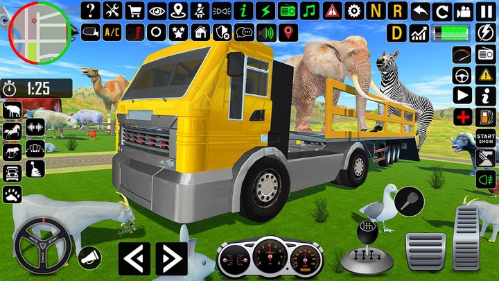 Wild Animals Truck Transport screenshot image 4_Popularmodapk.com