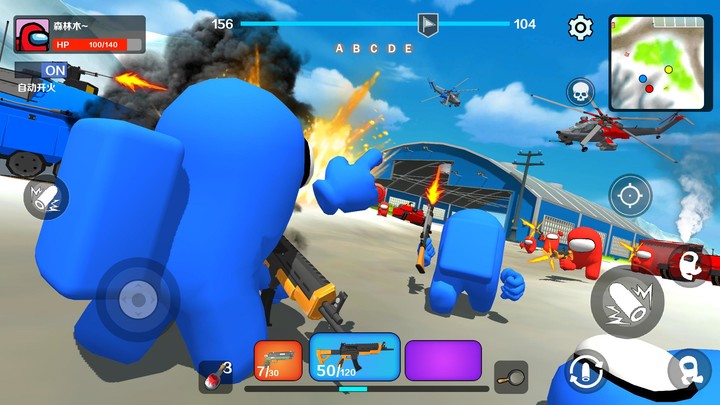 Imposter Squad battle war game screenshot image 1_Popularmodapk.com