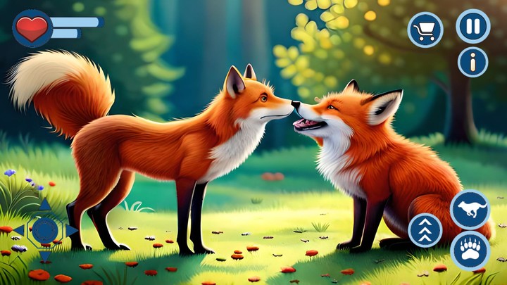 Fox Simulator Animal Hunt Game screenshot image 1_Popularmodapk.com