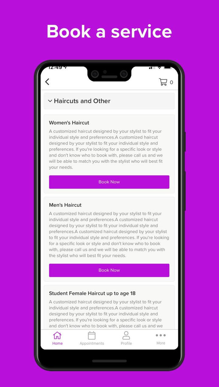 Gavali Salon screenshot image 3_Popularmodapk.com