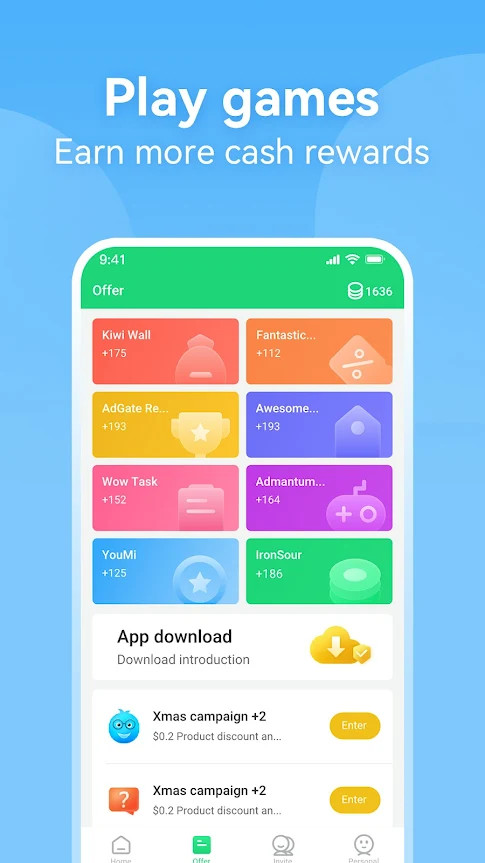 Reward Money Cash With Task screenshot image 3_Popularmodapk.com