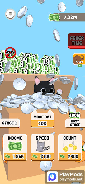 Cat Box Fever<span>(No Ads)</span> screenshot image 2_Popularmodapk.com