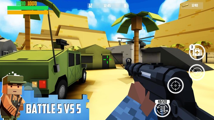 Block Gun: FPS PvP War - Onlin screenshot image 1_Popularmodapk.com
