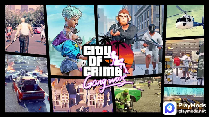 City of Crime: Gang Wars<span>(No Ads)</span> screenshot image 1_Popularmodapk.com