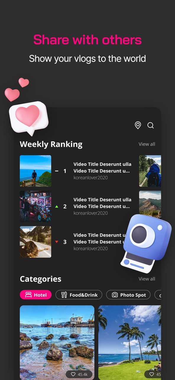 ViiV - Travel Vlog Auto-Maker screenshot image 3_Popularmodapk.com