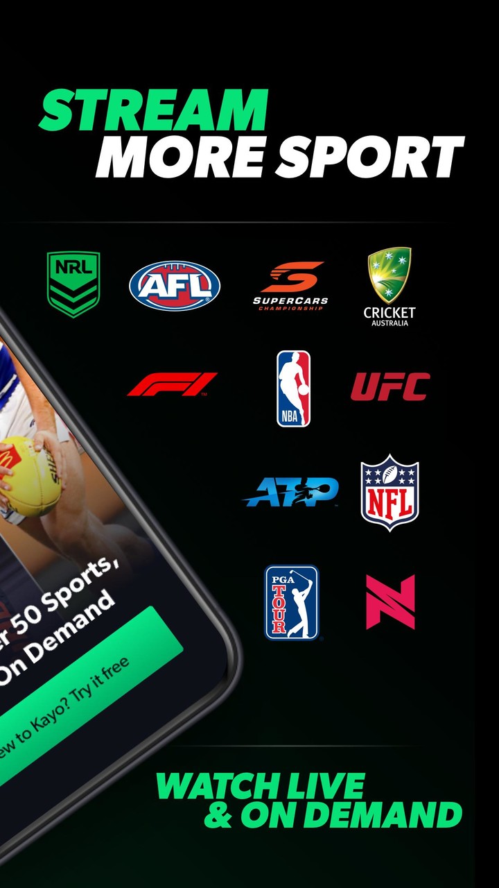 Kayo Sports - for Android TV screenshot image 22_Popularmodapk.com