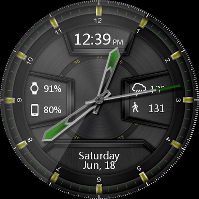 Daring Graphite HD Watch Face screenshot image 10_Popularmodapk.com
