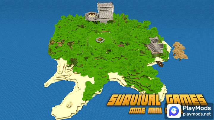 Survival Games: 3D Wild Island<span>(No Ads)</span> screenshot image 1_Popularmodapk.com