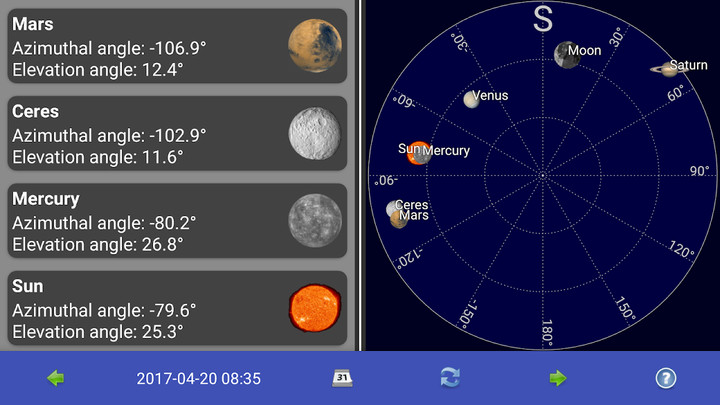 Sun, moon and planets screenshot image 1_Popularmodapk.com