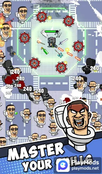 Toilet Skibd Survival IO<span>(Unlimited Money)</span> screenshot image 5_Popularmodapk.com