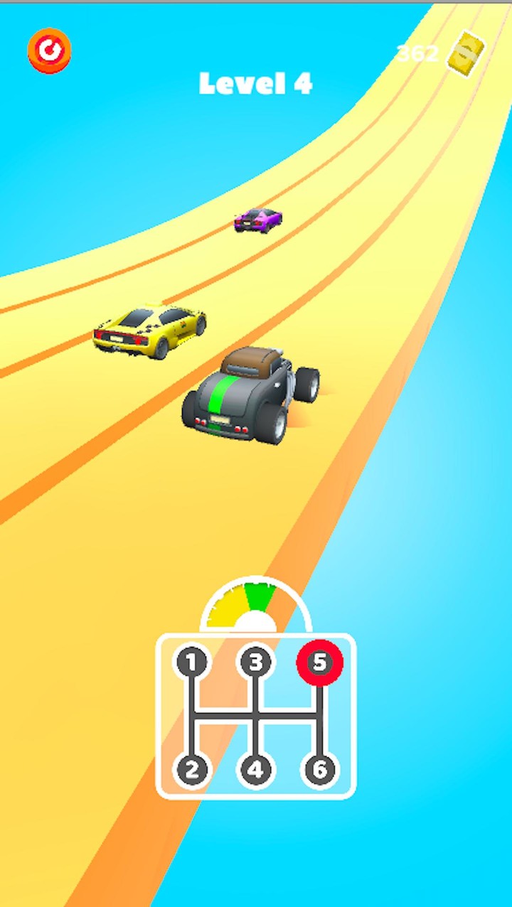 Tap Gear Car screenshot image 1_Popularmodapk.com