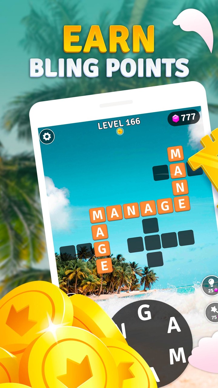 Word Breeze - Earn Bitcoin screenshot image 1_Popularmodapk.com