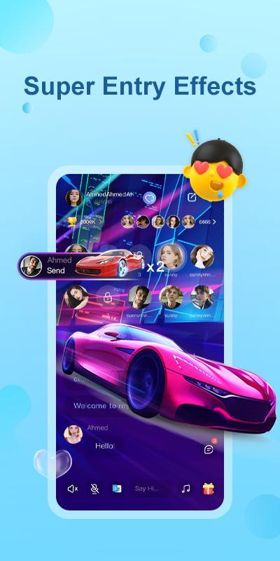 E Chat-Group Voice Chat Rooms screenshot image 9_Popularmodapk.com