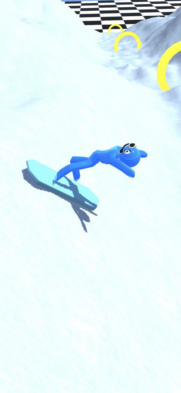 Ragdoll Snowboard screenshot image 2_Popularmodapk.com