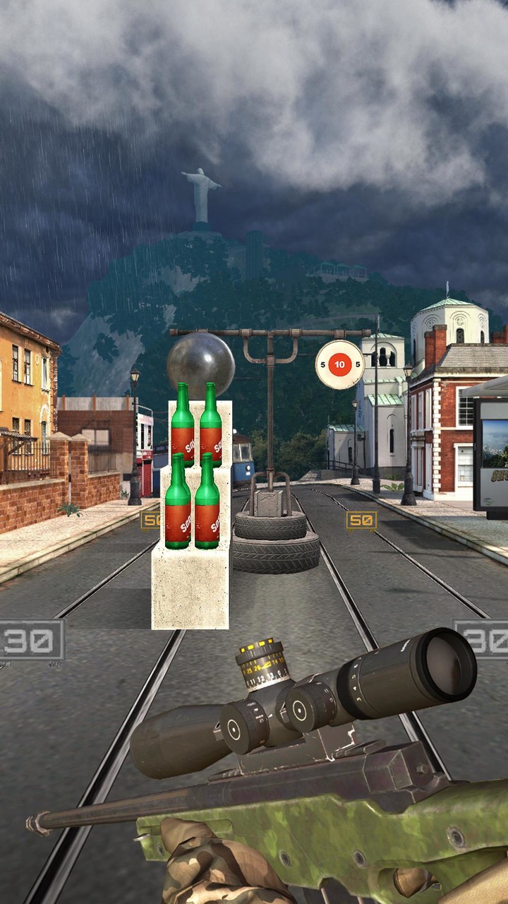Shooting sniper:shooting game screenshot image 2_Popularmodapk.com