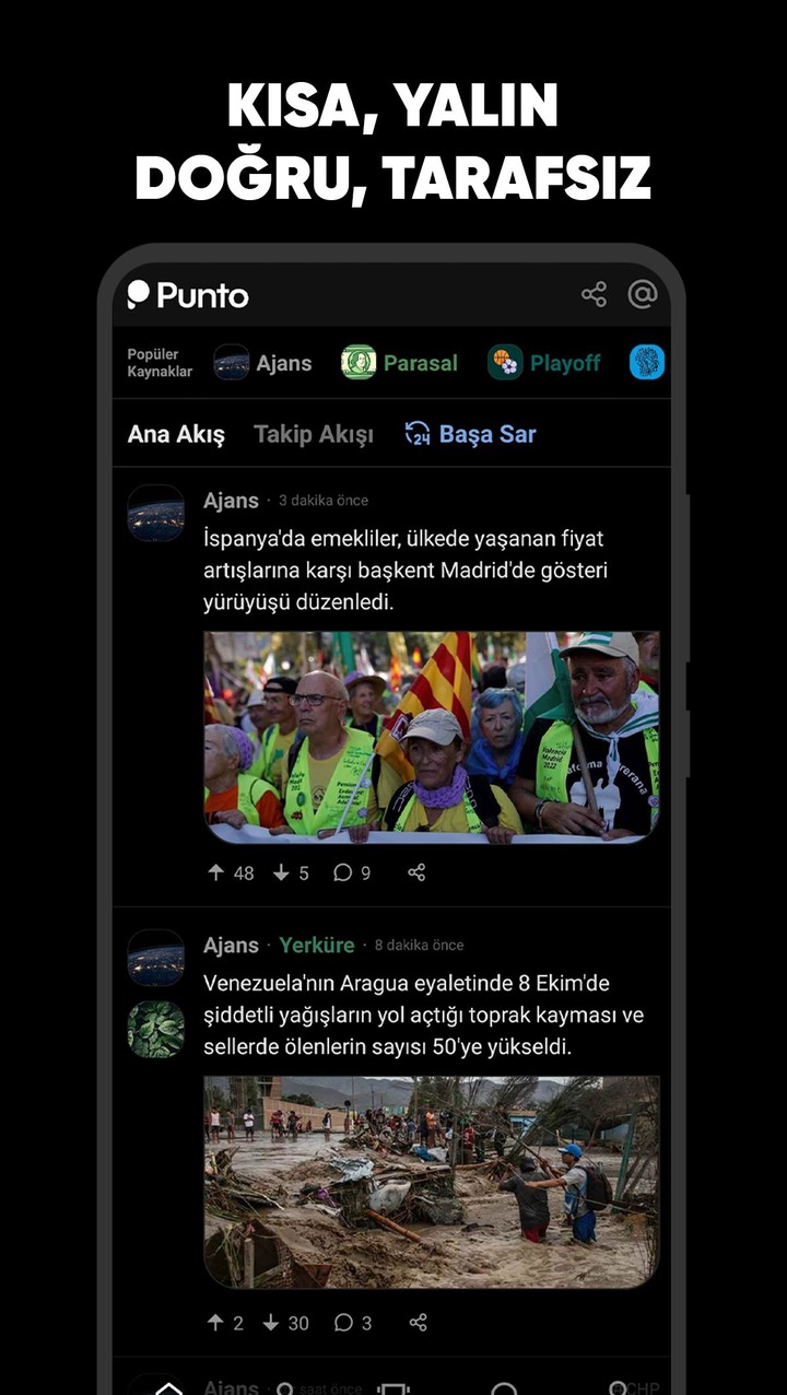Punto | son dakika, kısa haber screenshot image 4_Popularmodapk.com