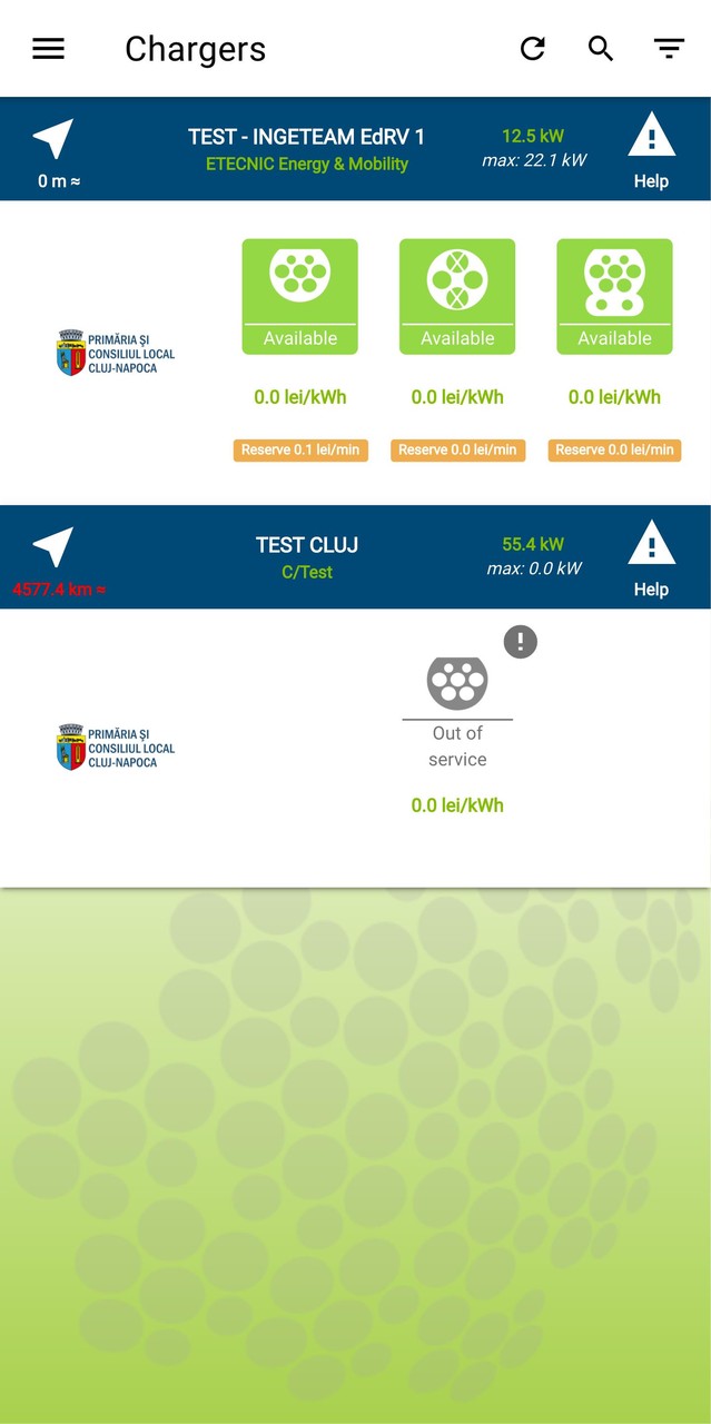 EVCharge Cluj screenshot image 3_Popularmodapk.com