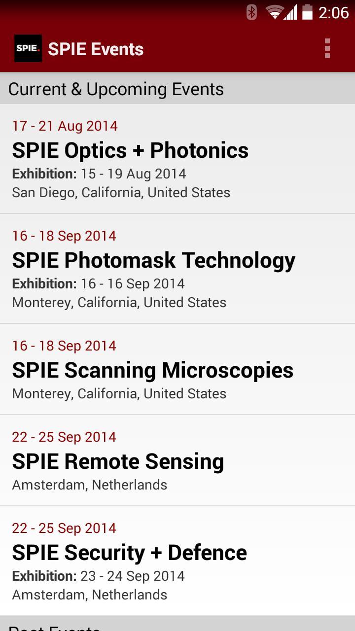 SPIE Conferences screenshot image 2_Popularmodapk.com