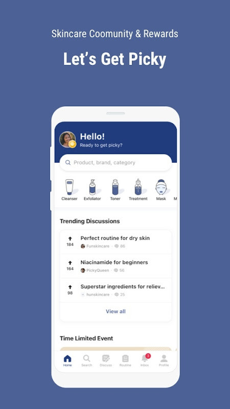 Picky - Skincare Community & Rewards screenshot image 3_Popularmodapk.com
