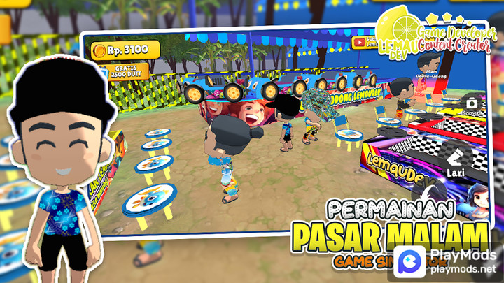 Simulator Game Pasar Malam 3D<span>(Unlimited Resources)</span> screenshot image 4_Popularmodapk.com