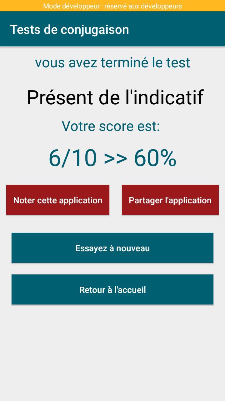 Game - exercices conjugation screenshot image 2_Popularmodapk.com