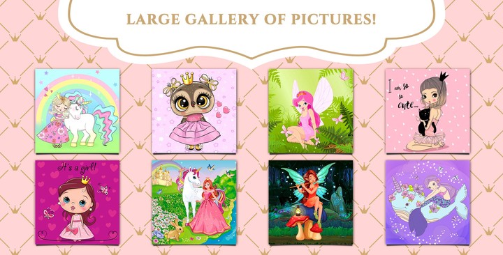 Princess Puzzle game for girls screenshot image 4_Popularmodapk.com