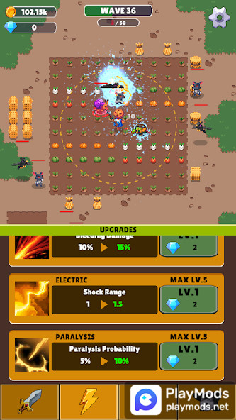 Scarecrow War : Idle Defense<span>(Unlimited money)</span> screenshot image 2_Popularmodapk.com