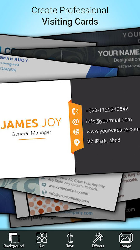 Business Card Maker screenshot image 11_Popularmodapk.com