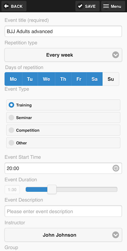 GroupMan BJJ screenshot image 27_Popularmodapk.com
