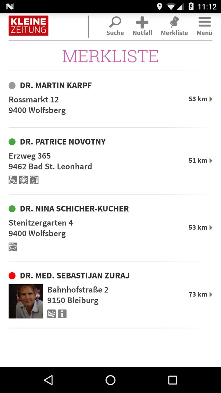 Ärzteführer Kärnten screenshot image 5_Popularmodapk.com