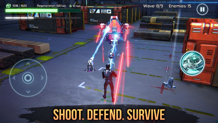 LVL 36: TPS roguelike shooter screenshot image 1_Popularmodapk.com