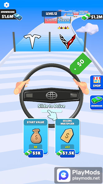 Steering Wheel Evolution<span>(Free Shopping)</span> screenshot image 1_Popularmodapk.com