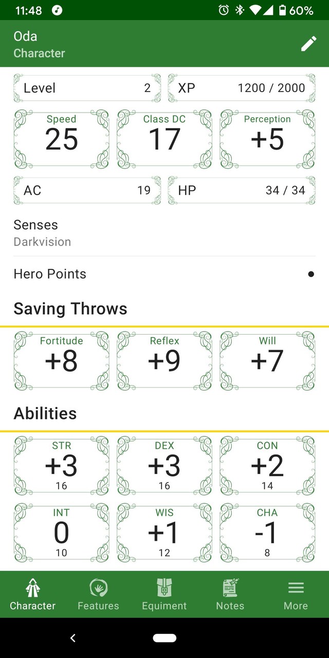 Character Sheet for any RPG screenshot image 1_Popularmodapk.com