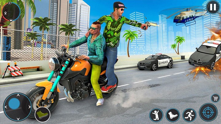 GTA Craft Theft Gangster MCPE screenshot image 1_Popularmodapk.com